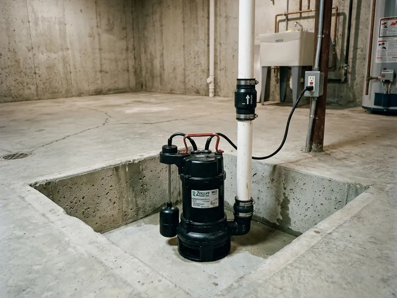 Sump Pump Installation Plumber in Heimdal, ND